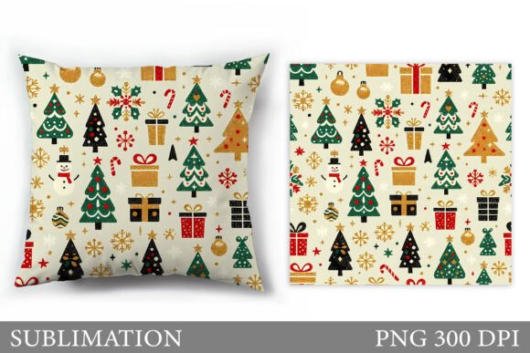 Christmas Tree Pillow Design: Illustrations Review