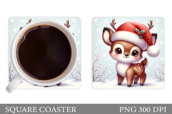 Deer Coaster: Festive Illustrations Review